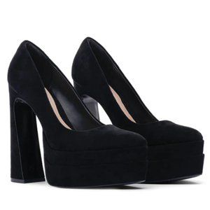 Fabulous D'amelio Marlania Platform Pump - Black … - image 1